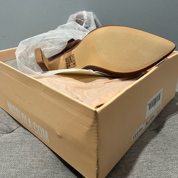 Miss Lola Rose/Mauve Over the Knee Boot NWT - Picture 7 of 10